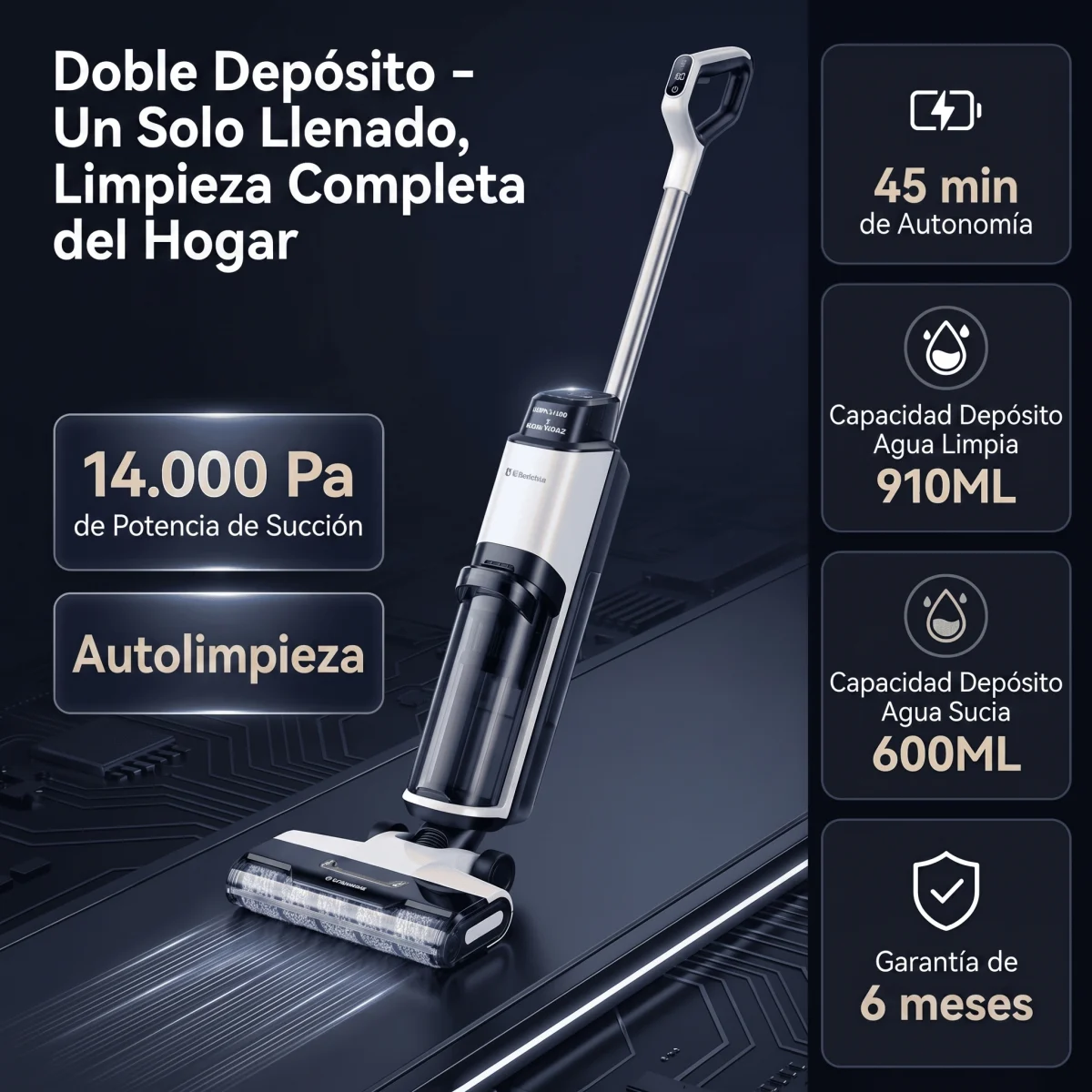Aspiradora Vertical 3 en 1 — imagen 3