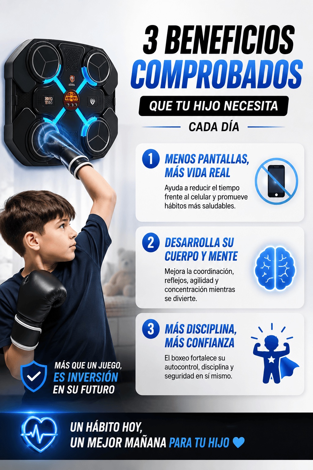 3 beneficios comprobados que tu hijo necesita cada día